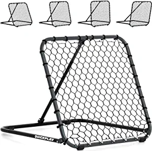 QUICKPLAY PRO Rebounder Adjustable Angle Multi-Sport Trainer Available in 3x3', 5x5' & 7x7' | Soccer Rebounder or Baseball & Softball Pitch Back