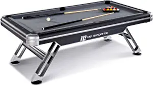 MD Sports Billiard Table with Included Game Accessories - Multiple Styles