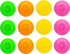 Signature Lacrosse Ball Set - Packs of 2, 4, 8, 12, and 120 - No Chemical Smell Massage Balls, Myofascial Release Tools, Back Roller, Muscle Knot Remover, Firm Rubber, Designed for Durability