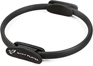 RitFit Pilates Ring - 14 Inch Magic Fitness Circle for Toning Inner & Outer Thighs, Bonus Workout Guide Included