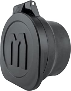 Monstrum Rubberized Flip-Up Rifle Scope Lens Covers