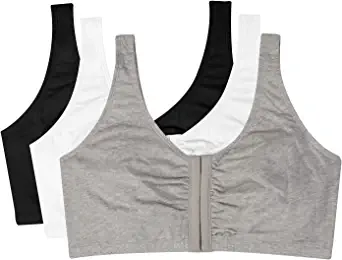 Fruit of the Loom Women's Front Closure Cotton Bra
