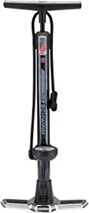 Schwinn Air Center Floor Bike Pump, Guage Fits Schrader and Presta Valve Types, Multiple Colors