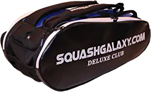 Python Racquetball Squash Galaxy Deluxe Club Squash Bag (Ultimate Value)