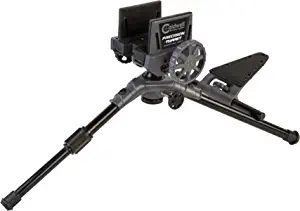 Caldwell Precision Turret Rest with Adjustable Ambidextrous Swivel Design and Detachable Magazine Rest with Pistol Grip Attachment for Sighting in Rifles, Shot Stabilization, and Target Shooting