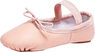 Stelle Premium Authentic Leather Baby Ballet Slipper/Ballet Shoes(Toddler/Little Kid/Big Kid)