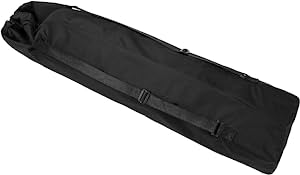 YS Sport Portable Skateboard Longboard Carry Bag - 2 Shoulder Bag Handy Backpack, Black