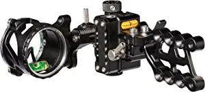 Trophy Ridge Alpha React 1 Pin Sight .019, Black