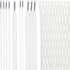 StringKing Type 4s Semi-Soft Lacrosse Mesh Kit with Mesh and Strings