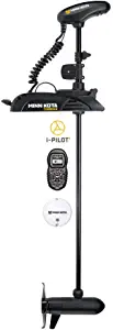 Minn Kota 1358814 Terrova Freshwater Electric-Steer Bow-Mount Trolling Motor with i-Pilot GPS, 80 lbs Thrust, 60-Inch Shaft