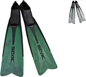 SEAC Talent Adults Medium-Long Camo Fins for Scuba Diving and Spearfishing