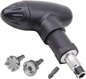 QHALEN Golf Spike Wrench Remover Tool Plastic Handle Golf Shoe Cleats Ratchet Key