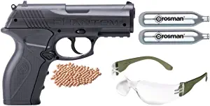 Crosman P10 Kit CO2 Powered Semi Auto BB Air Pistol, Multi, One Size