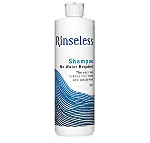 RINSELESS Waterless Shampoo 16 Oz | Get Refreshed Clean Smelling Hair with No Water Rinse Needed - Great for Elderly, Hospital, Bedridden, Assisted Living, Surgery Recovery, Festival, Camping use