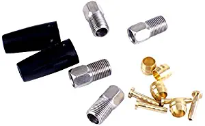JooFn BH59/BH90 Disc Brake Cable Hose Set Olive Connector Insert Connecting Bolt Bleed Kit Parts for MTB Mountain Bike Bicycle (BH59)