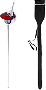 LEONARK Fencing Saber Foil Epee Electric Sword Weapon - National Grade with Guard Pad and Handle Grip - Professional Fencing Gear for Fencer