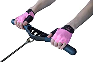 Light Pink Rowing Gloves for Women by Hornet Watersports - Ideal for Indoor Rowing, Sculling, Kayak, SUP, Outrigger Canoe, Dragon Boat and Other Watersports