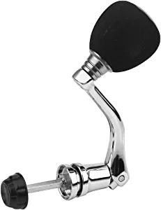 Tbest Fishing Spinning Reel Handle Metal Rocker Arm Reel Replacement Power Handle Grip