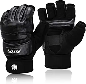 FitsT4 Half Mitts MMA UFC Training Boxing Punch Bag Martial Arts Gloves