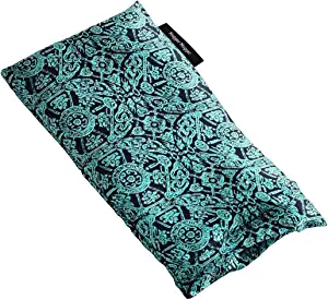 Hugger Mugger Silk Eye Pillow with Herbal Filling - Natural Herbal Filling, Relaxing Scent, Light Weight, Chill in Freezer, Washable Cover