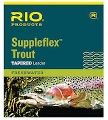 RIO Products Fly Fishing Suppleflex Trout Leaders, 3 Pack