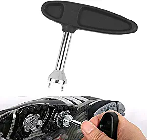 kaveno Golf Spike Wrench Two Pin Shoes Remover Tool Replacement Aid (RoundShape)
