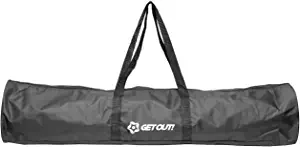 Get Out! 40in Carrying Bag for Corner Flags Soccer Flags Soccer Poles Duffel Bag, Soccer Equipment for Training