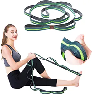 Neoprene Padded Stretch Straps , PT Band Physical Therapy, Exercise Straps for Workout Muscle Recovery