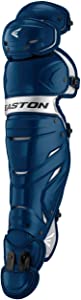 Easton | ELITE X Baseball Catcher's Leg Guards | NOCSAE Approved | Youth/Intermediate/Adult | Multiple Colors