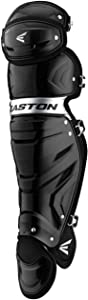 Easton | GAMETIME Baseball Cacther's Leg Guards | NOCSAE Approved | Youth/Intermediate/Adult | Multiple Colors