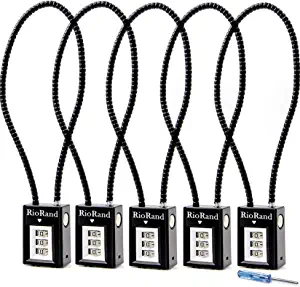 RioRand Trigger Lock 3 Digit Combination 15 Inch Gun Cable Lock