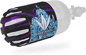 Bunkerkings Knuckle Butt Paintball Tank Cover Grip - Compatible with Carbon Fiber HPA and Aluminum Air Systems
