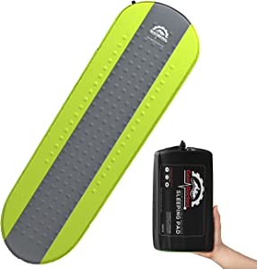 Gear Doctors Camping Pads Self Inflating Ultralight Apollo air 4.3-5.2 R Insulated Camping mats 1.5 - 3.3 in Must Haves Inflatable Foam air Sleep mat self Inflating air Mattress for Camping cot