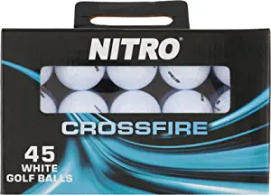 Nitro Golf Crossfire 45 Ball Pack Golf Balls