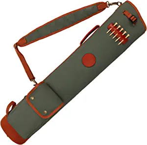 TOURBON Canvas Golf Club Travel Case Lightweight Carry Bag for Men Women
