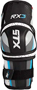 STX HP EP30 SR 02 WE/BE Ice Hockey Surgeon RX3 Elbow Pad, White/Blue, Medium
