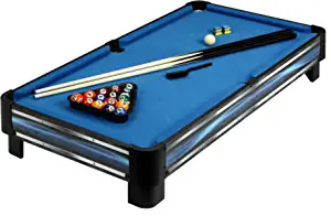 Hathaway Breakout 40-in Tabletop Pool Table, Blue