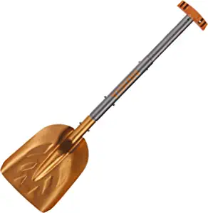 Yukon Charlie's Sport Utility Shovel, Orange, Lightweight Adjustable Design