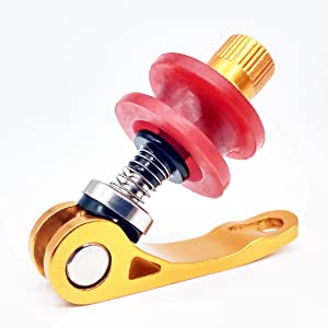 SABLUE Bicycle Bike Chain Keeper Holder Dummy Sleeping Hub Tool (04 Gold)
