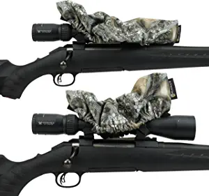 Alpine Innovations ScopeSlicker NX Scope Cover - Medium Fits 12-17, Large Fits 14-20, Length Scopes. Keeps Rain, Dust, Debris Out. (Medium, Vanish Tan)
