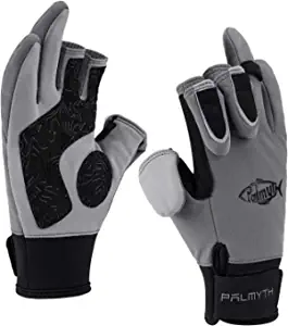 Palmyth Flexible Fishing Gloves Warm for Men and Women Cold Weather Insulated Water Repellent Great for Ice Fishing Fly Fishing Photography Motorcycling Running Shooting Hiking