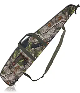 AUMTISC 41/45/49 Inch Rifle Case Soft Shotgun Bag Gauge Shotgun Case with Adjustable Shoulder for Scoped Rifles2161
