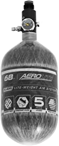 HK Army 68/4500 Aerolite Carbon Fiber HPA Compressed Air Paintball Tank System
