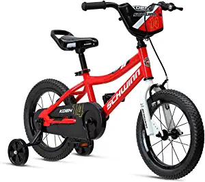Schwinn Koen & Elm Toddler and Kids Bike, 12-18-Inch Wheels, Training Wheels Included, Boys and Girls Ages 2-9 Years Old