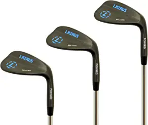 LAZRUS Premium Forged Golf Wedge Set for Men - 52 56 60 Degree Golf Wedges + Milled Face for More Spin - Great Golf Gift