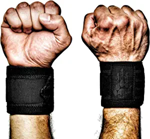 MANIMAL Wrist Wraps - Superior Support, Stabilization and Style - Get 3 Years of Daily Use - Lifting Straps and Guards for Men and Women - Weightlifting, Powerlifting, Strength Training, Gym
