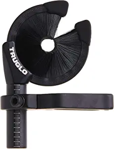 TRUGLO EZ-Rest Lightweight Ultra Quiet Brush-Style Black Arrow Rest - Archery Release Combo Available