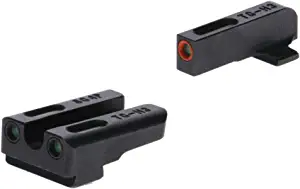 TRUGLO TFX Pro Tritium and Fiber Optic Xtreme Hangun Sights for Sig Sauer Pistols