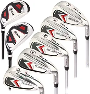 Ram Golf Accubar Mens Right Hand Clubs Iron Set 6-7-8-9-PW with Hybrids 24 and 27