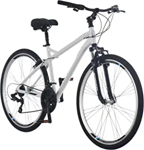 Schwinn Network Adult Hybrid Bike, 700c Wheels, 21-Speed Drivetrain, Linear Pull Brakes